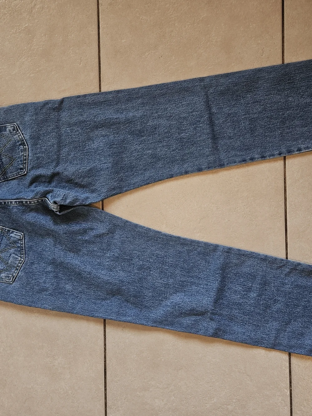 Wrangler Straight Leg Classic Blue Denim Jeans 31x32